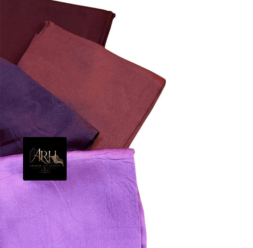 Crinkle silk hijabs
