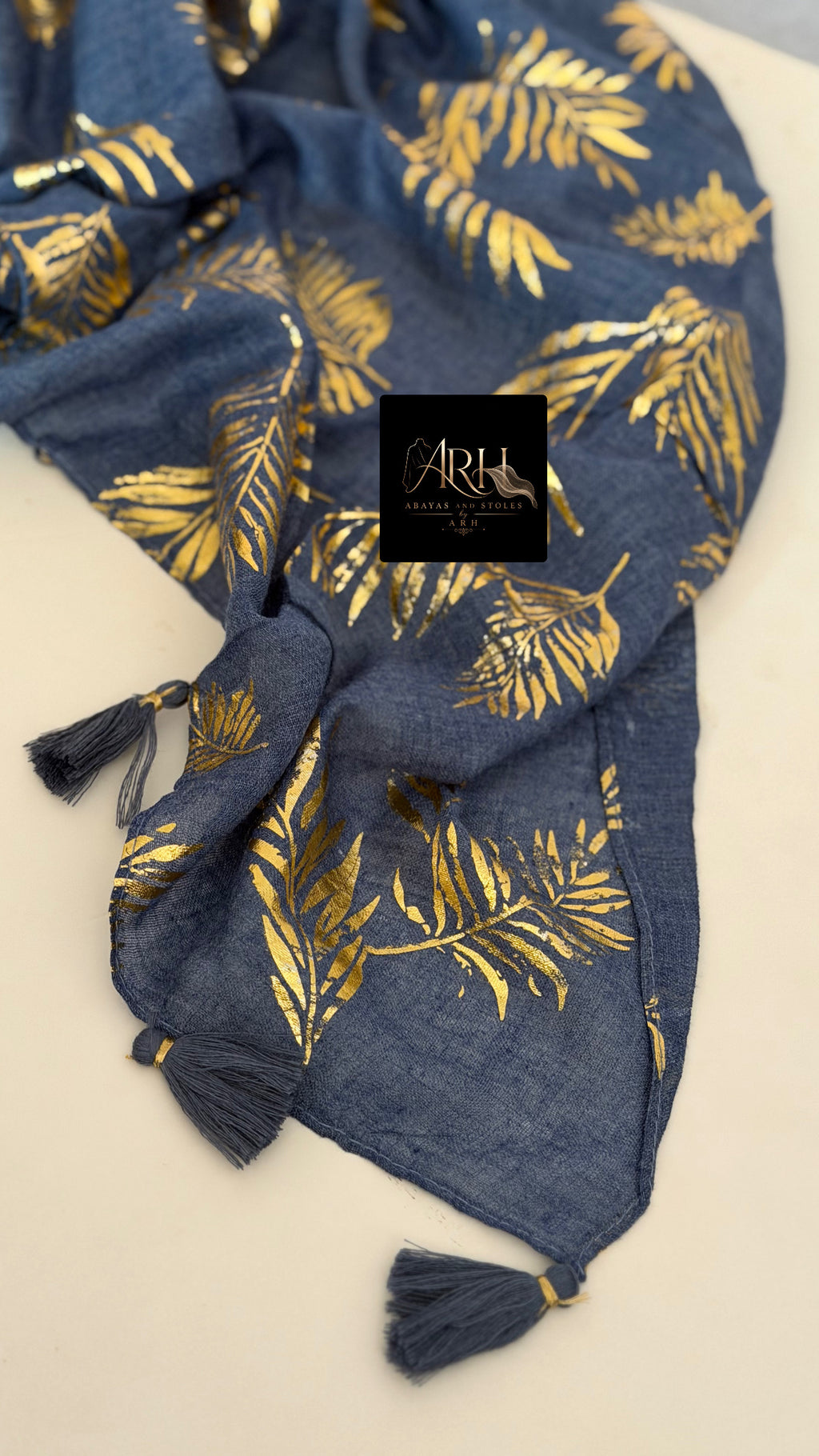 Printed lawn hijab