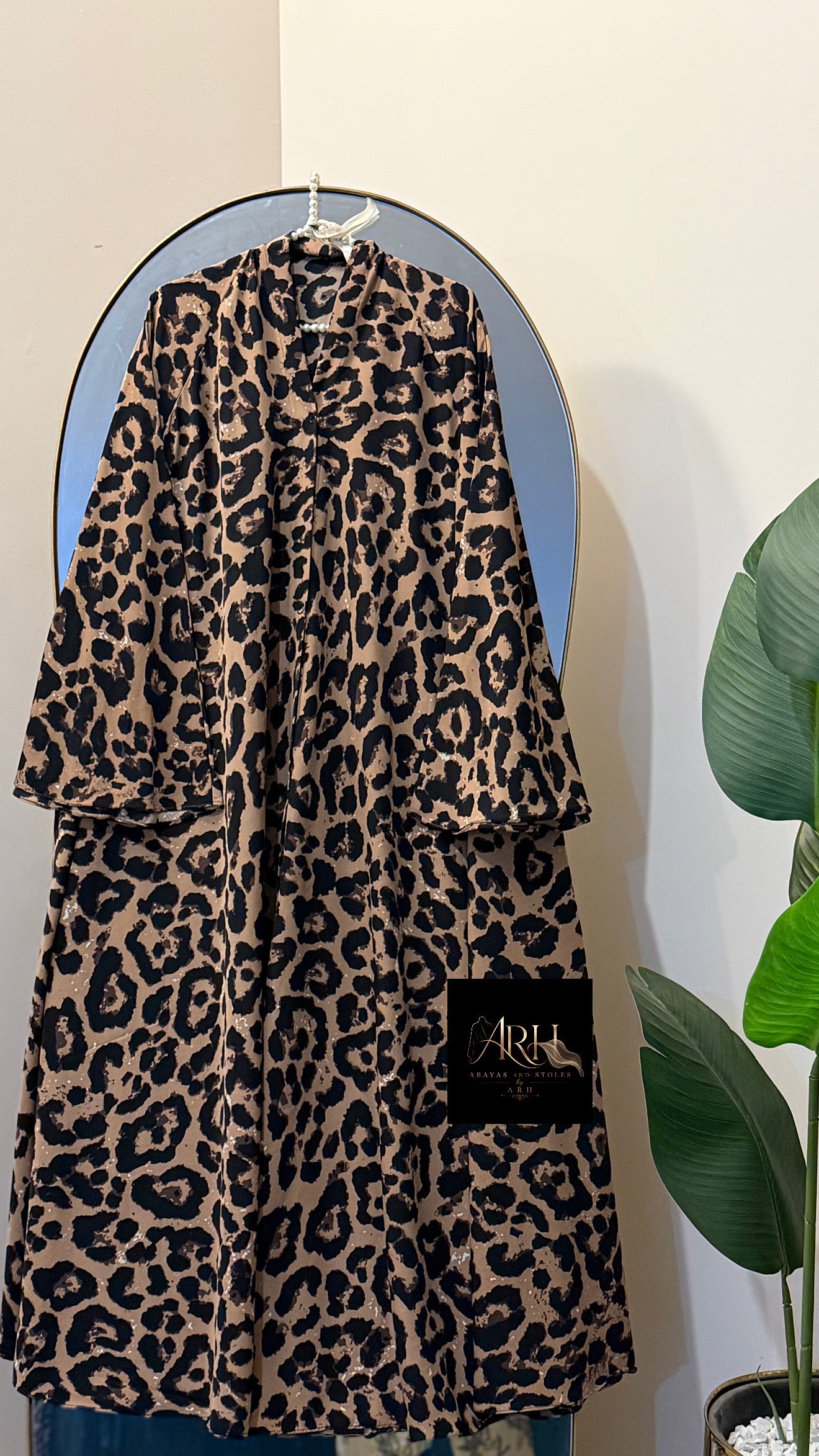 Printed Abaya