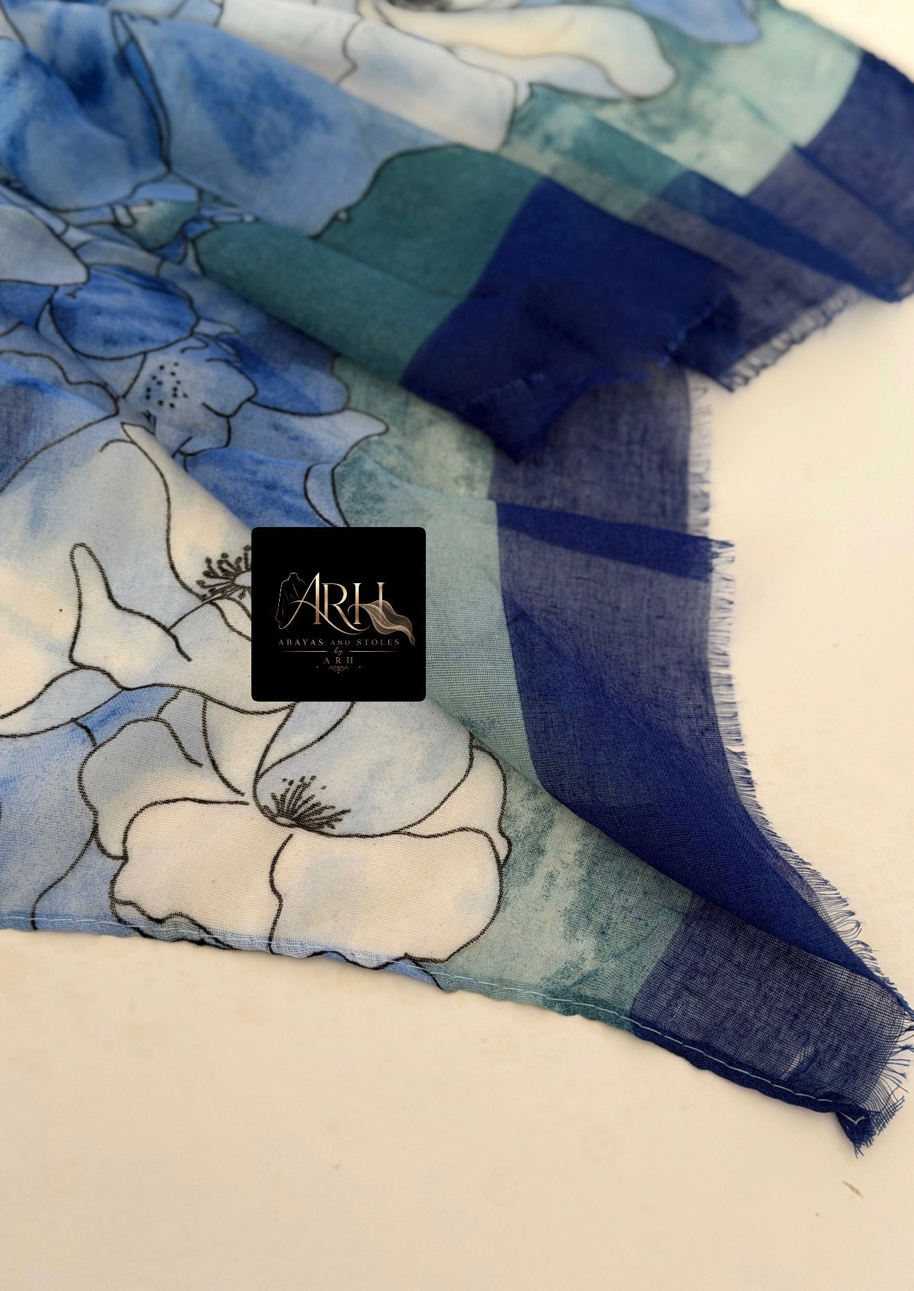 Printed Lawn hijab
