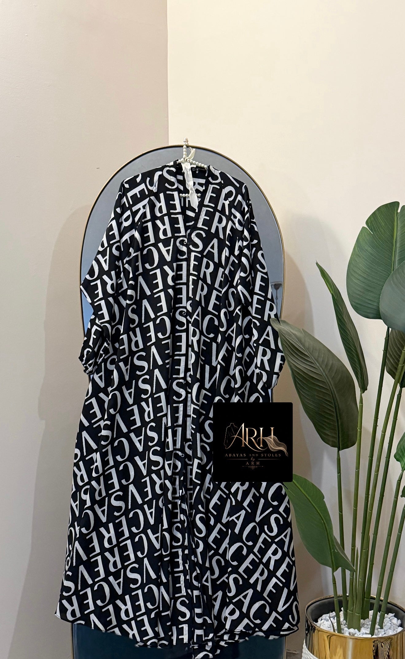 Printed Abaya 08