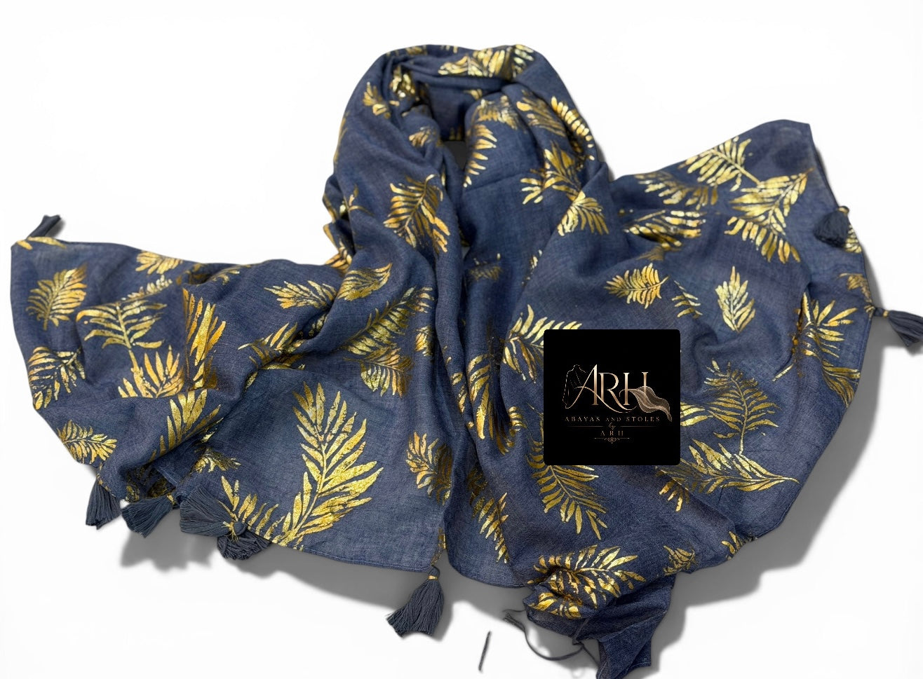 Printed lawn hijab