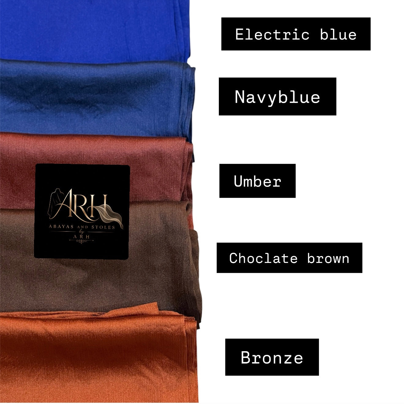 Crinkle silk hijab