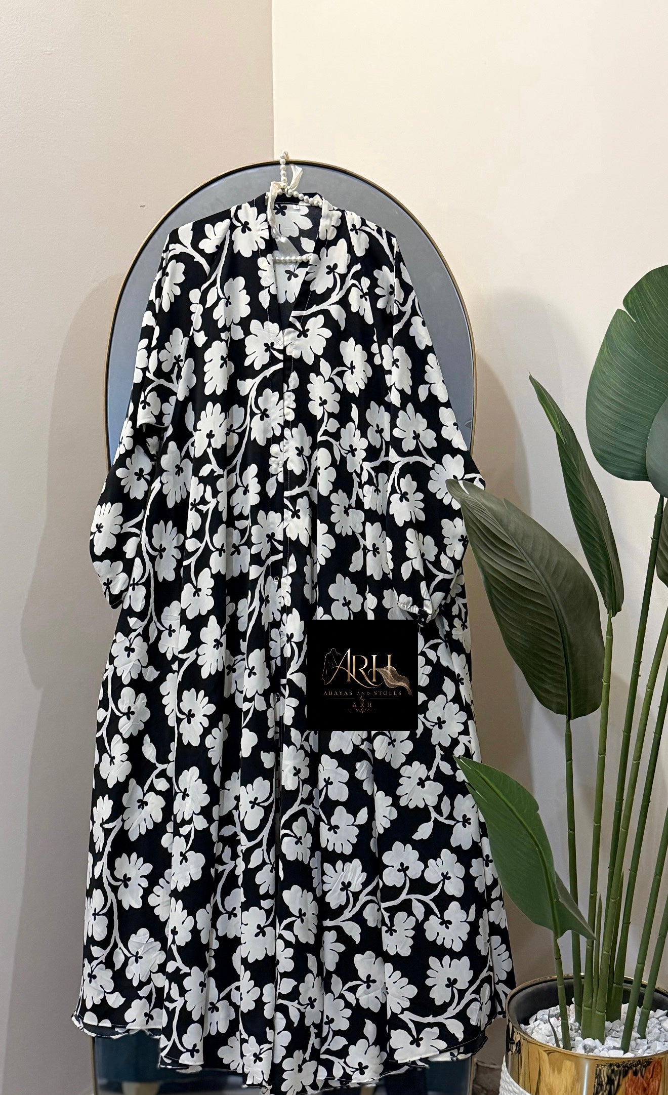 Printed Abaya 14
