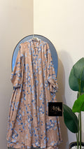 Printed abaya