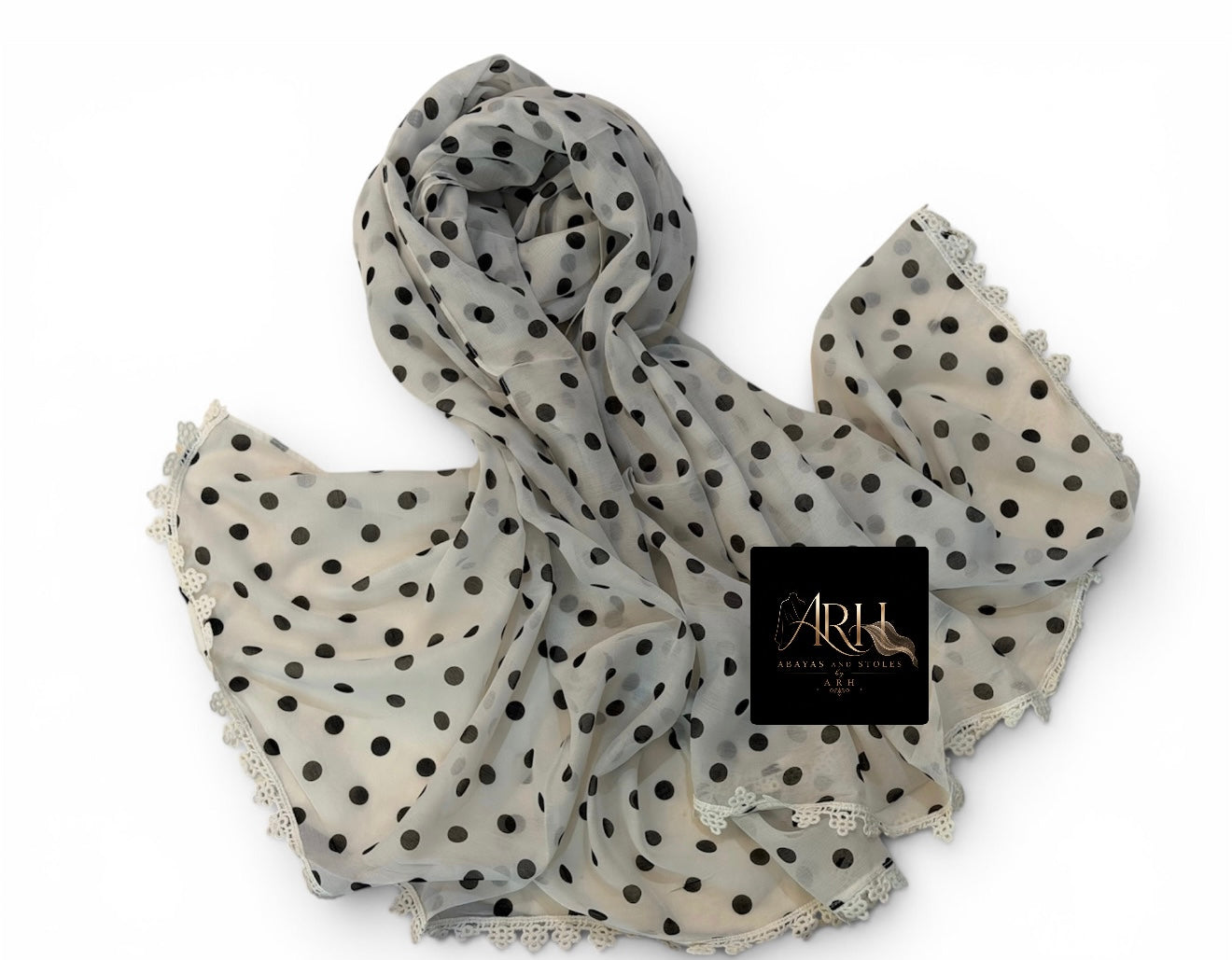 Printed lawn hijab