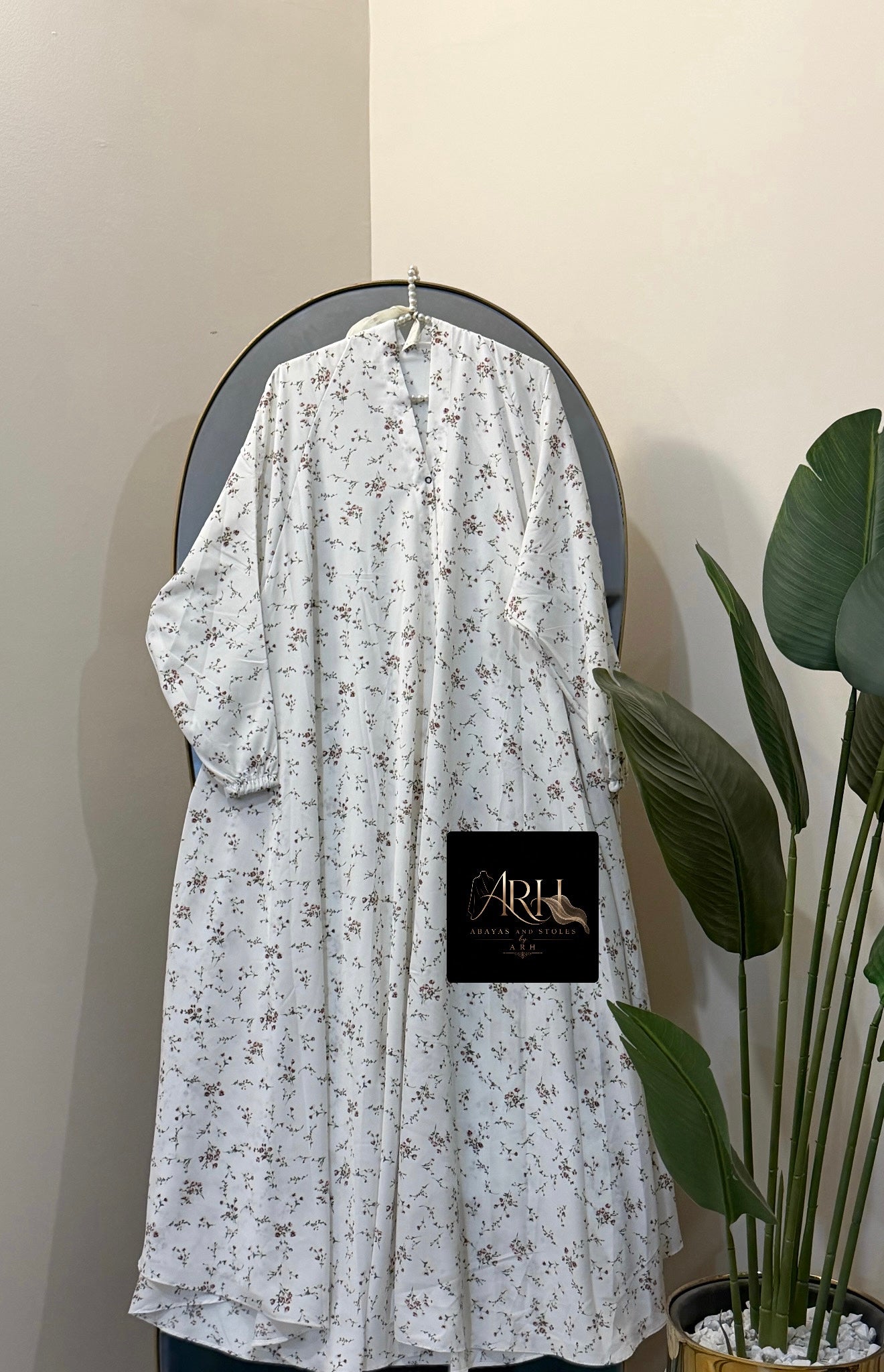 Printed Abaya 02
