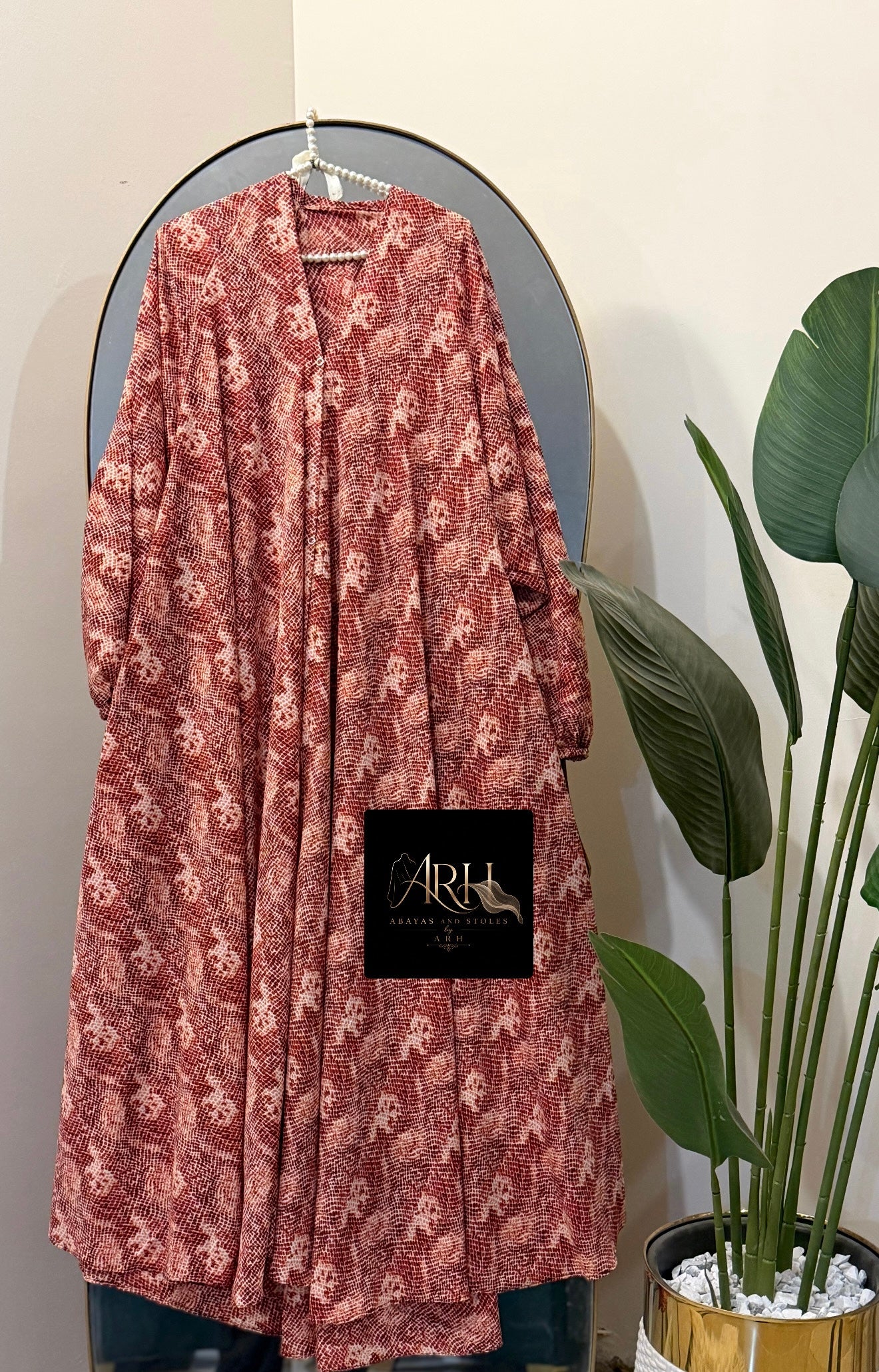 Printed Abaya 18