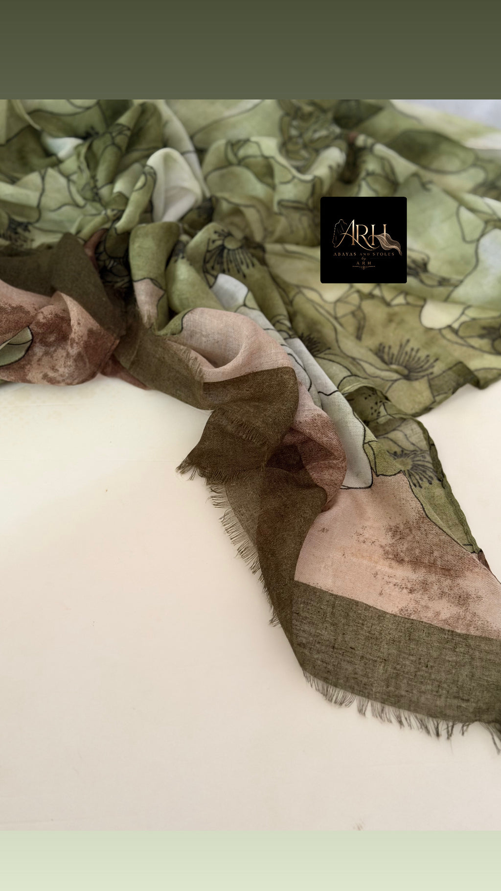 Printed Lawn hijab
