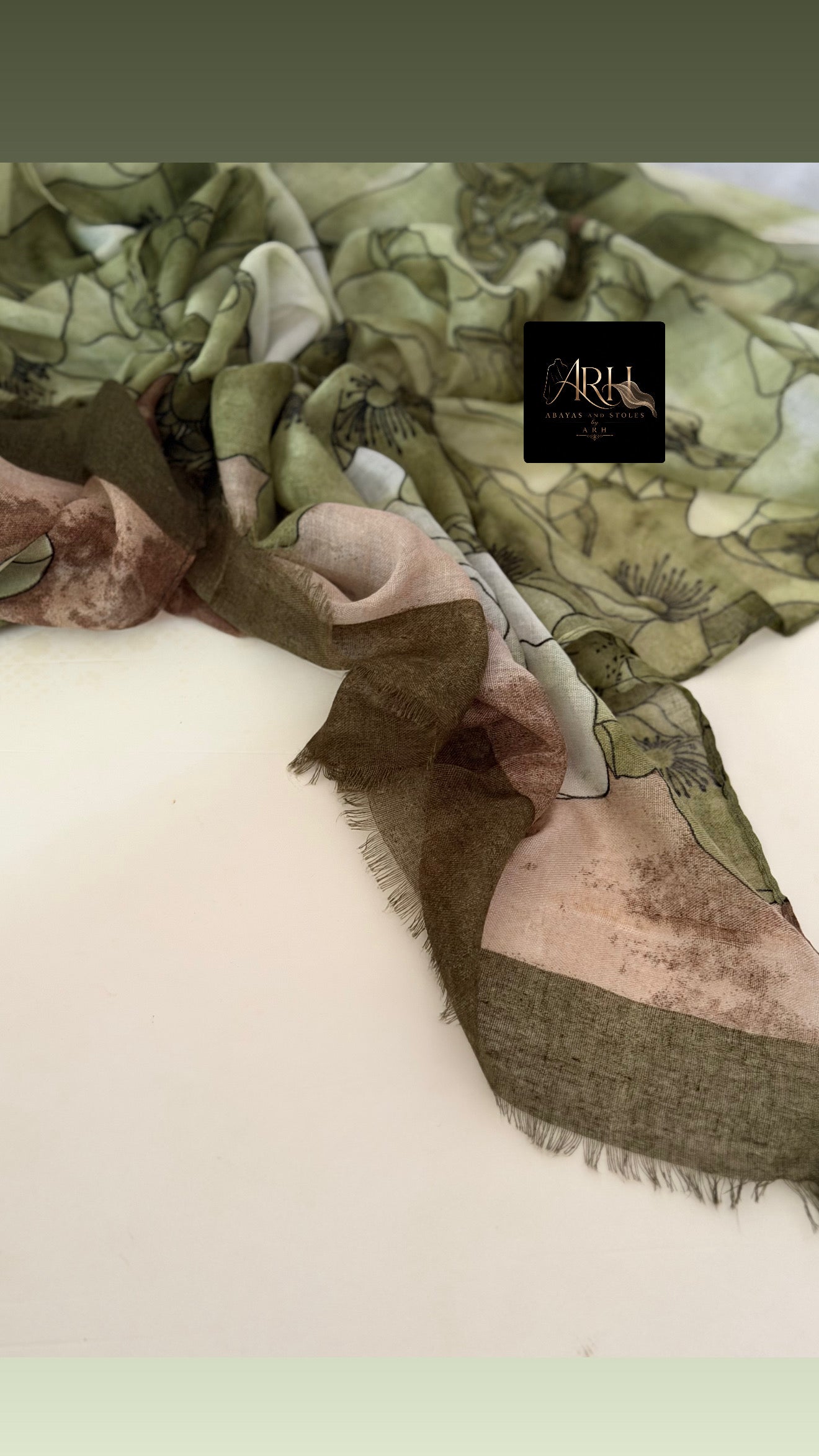 Printed Lawn hijab