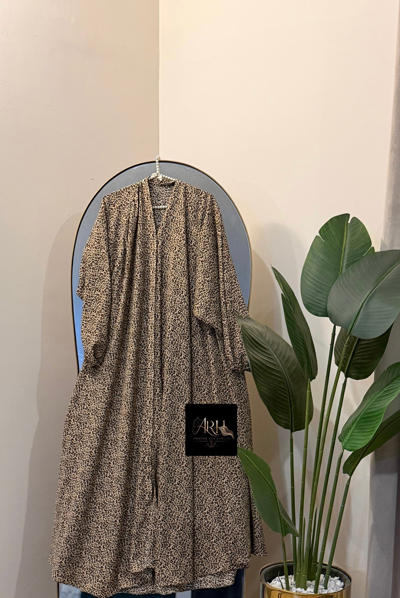 Printed abaya 06