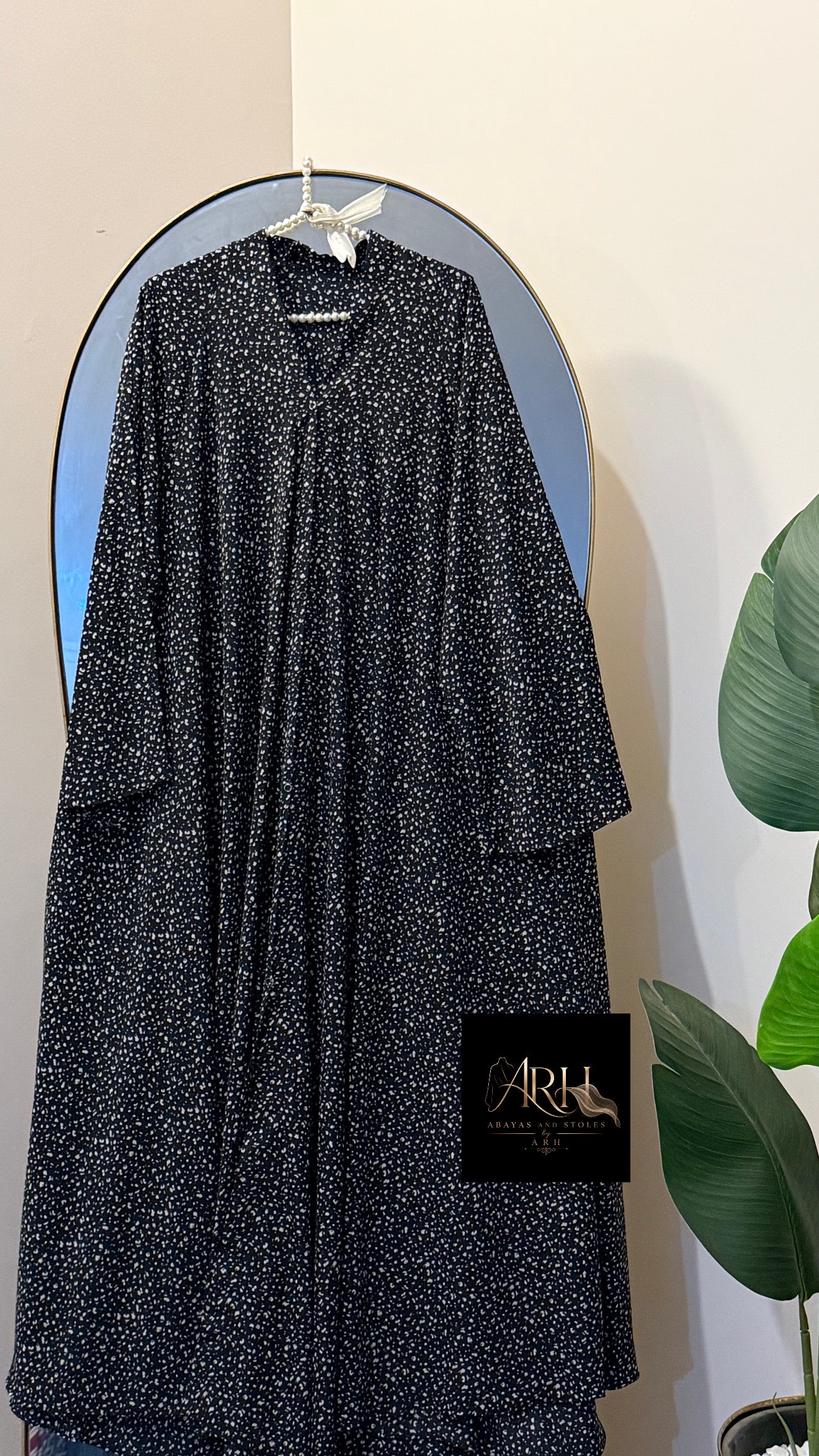 Printed Abaya