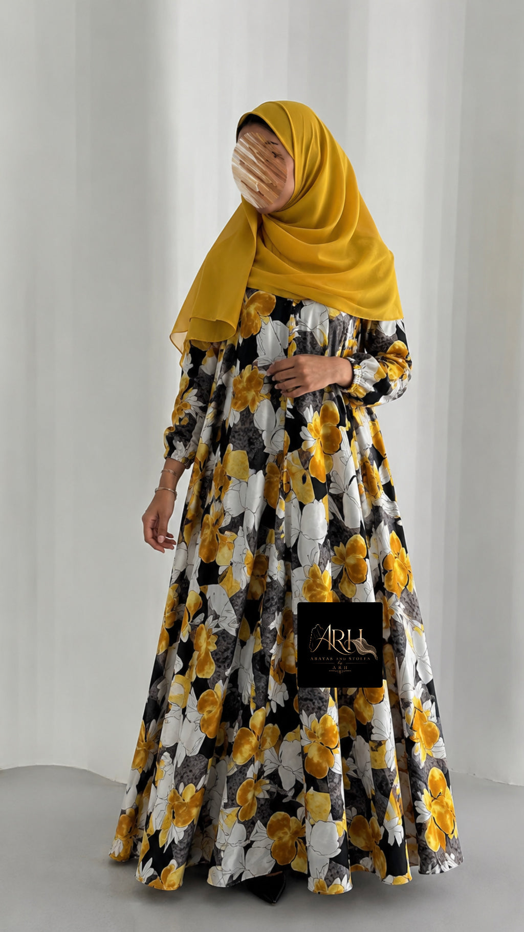 Printed Maxi abaya