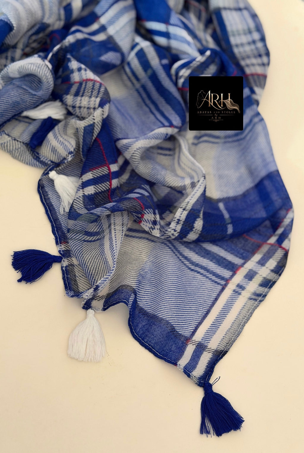Printed lawn hijab