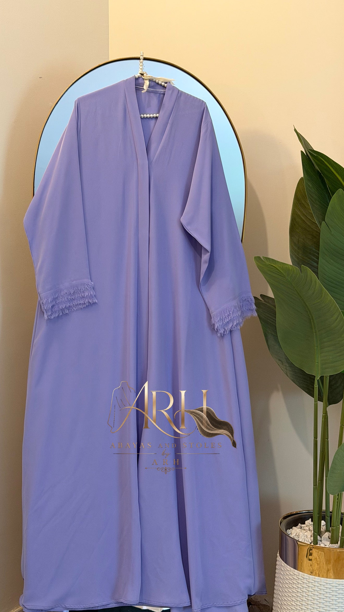 Lilac Abaya