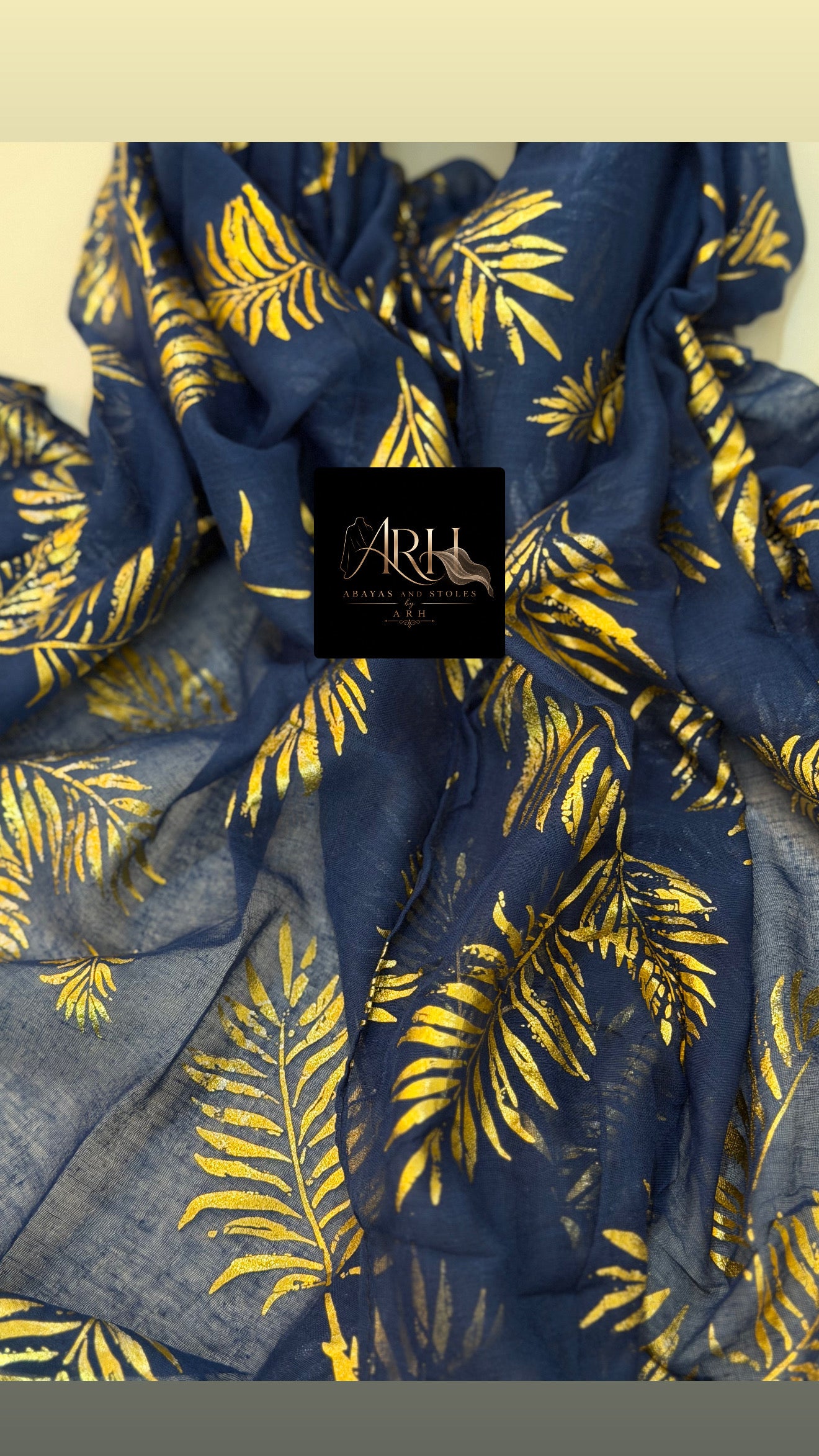 Printed Lawn Hijab