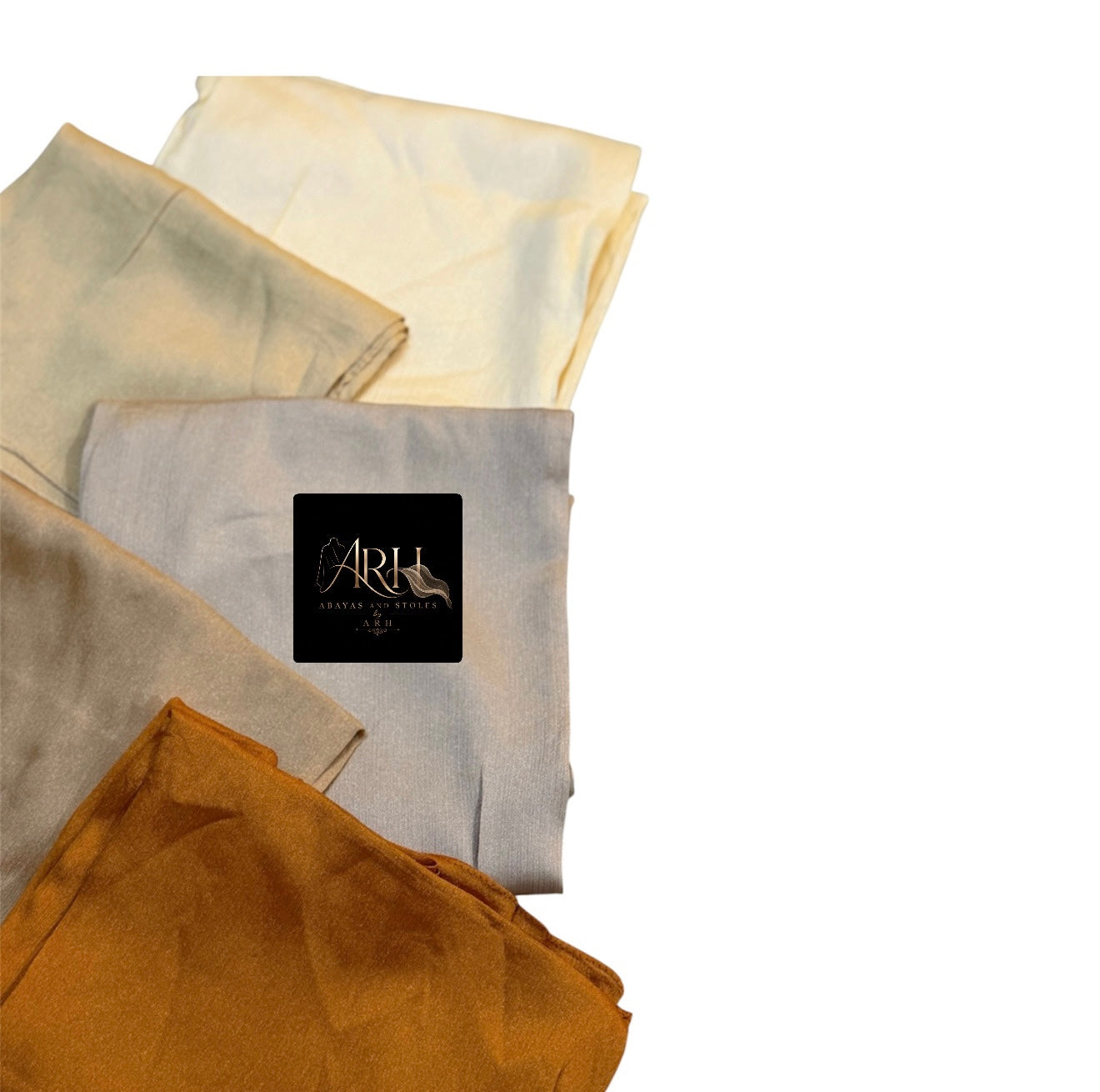 Crinkle silk hijab