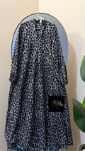 Printed Abaya
