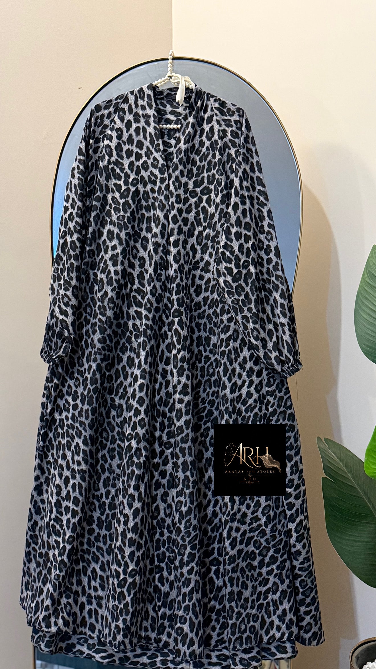Printed Abaya
