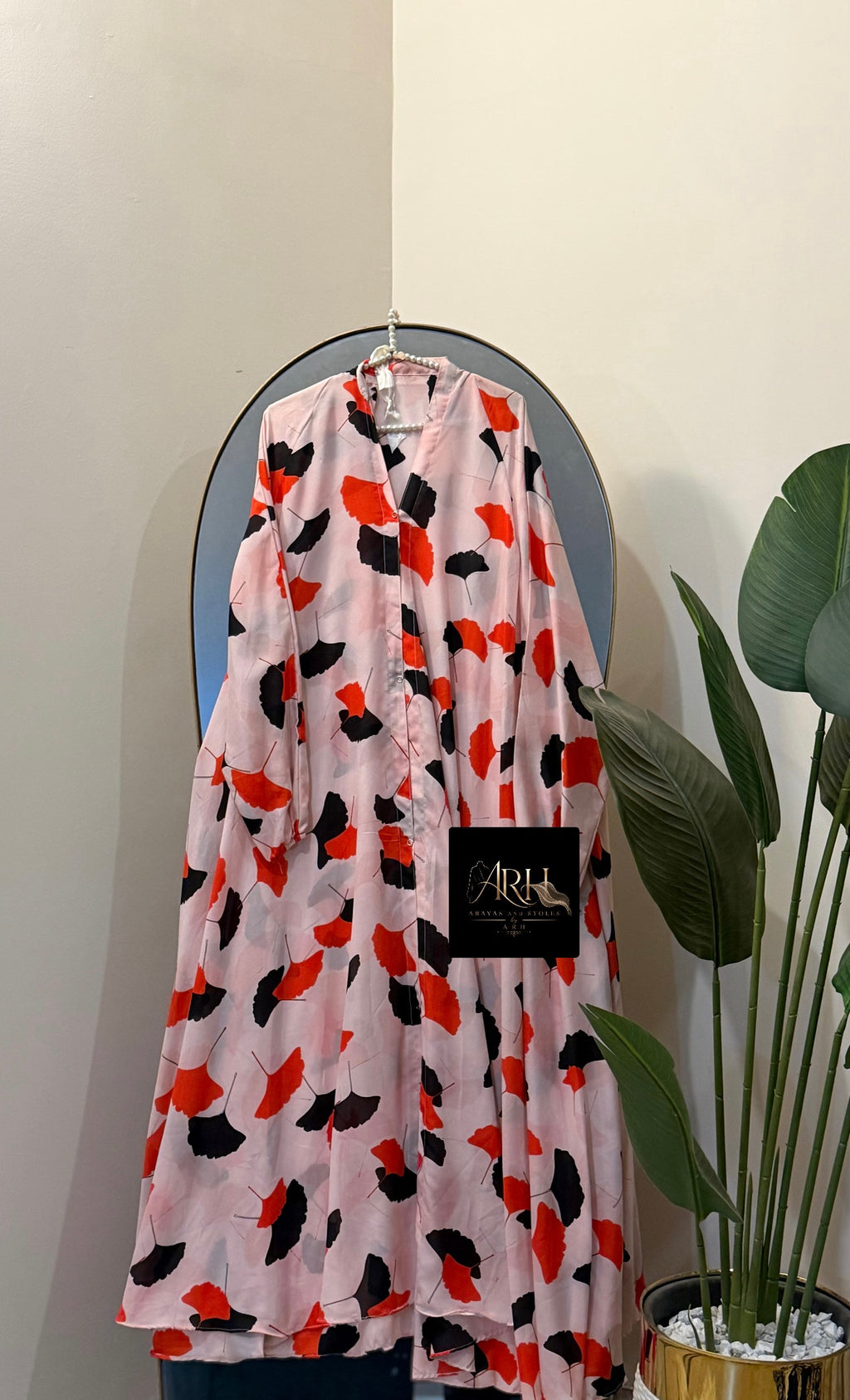 Printed abaya 11