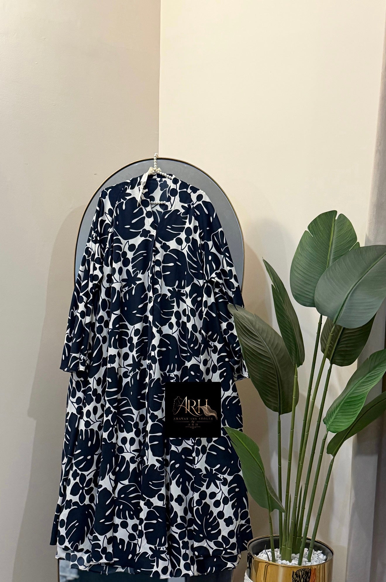 Printed Abaya 15