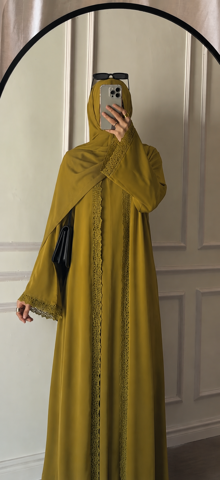 Solid Abaya