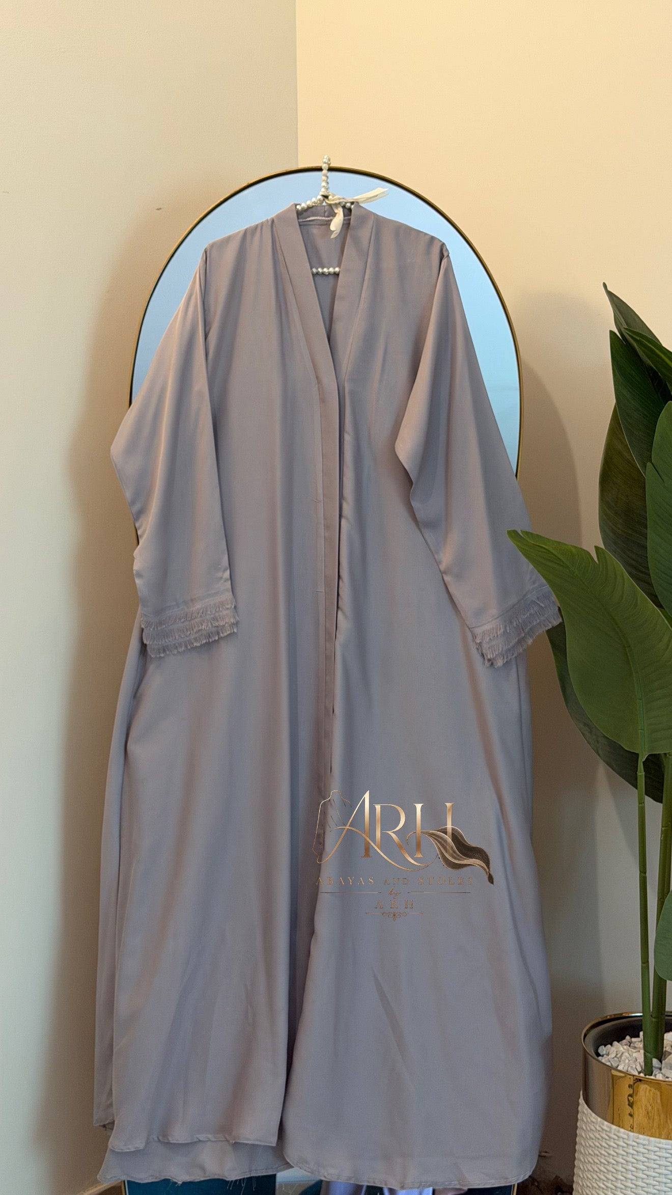 Grey Abaya