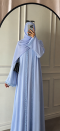 Skyblue Abaya