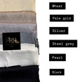 Crinkle silk hijab
