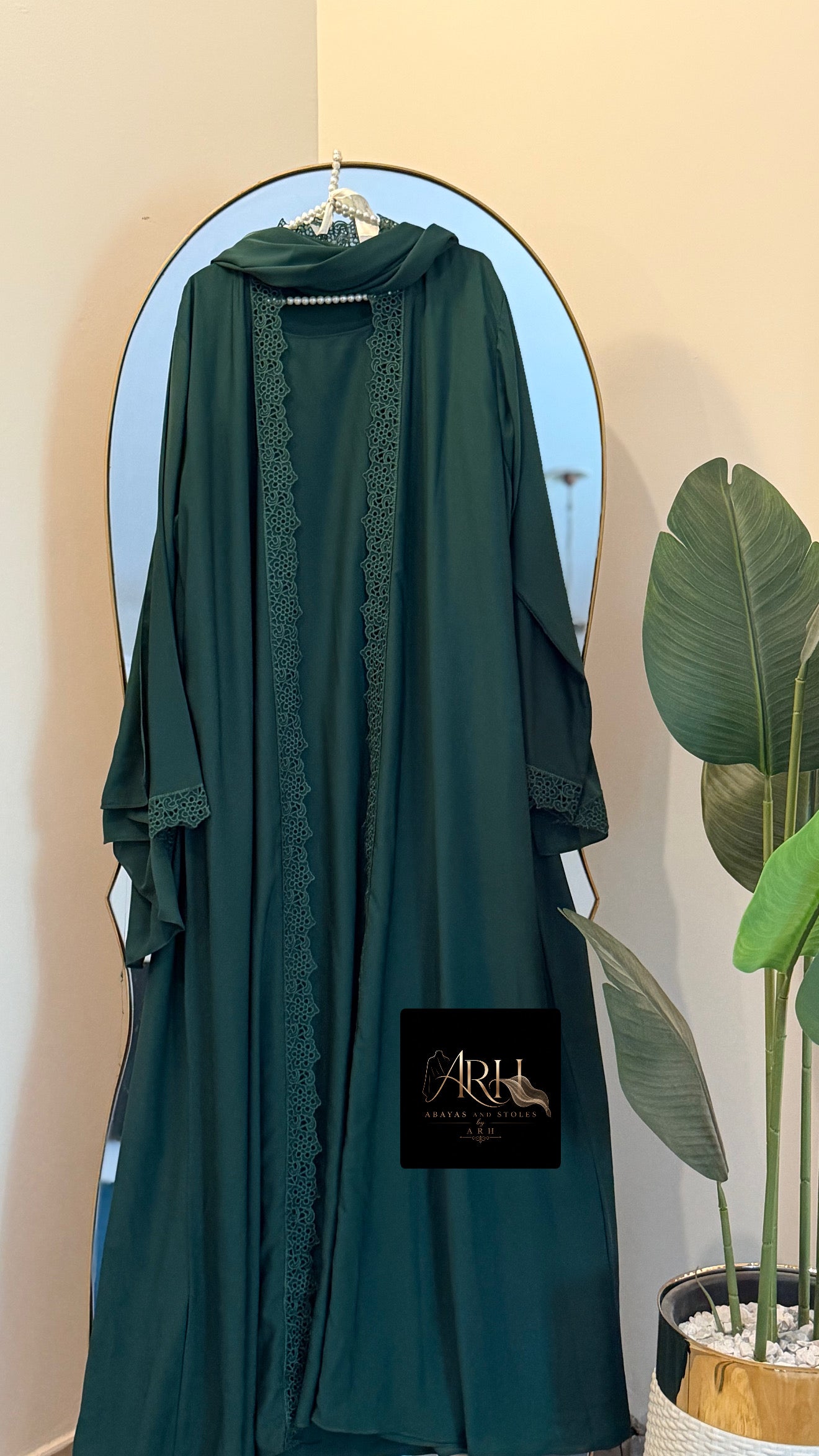 Solid Abaya